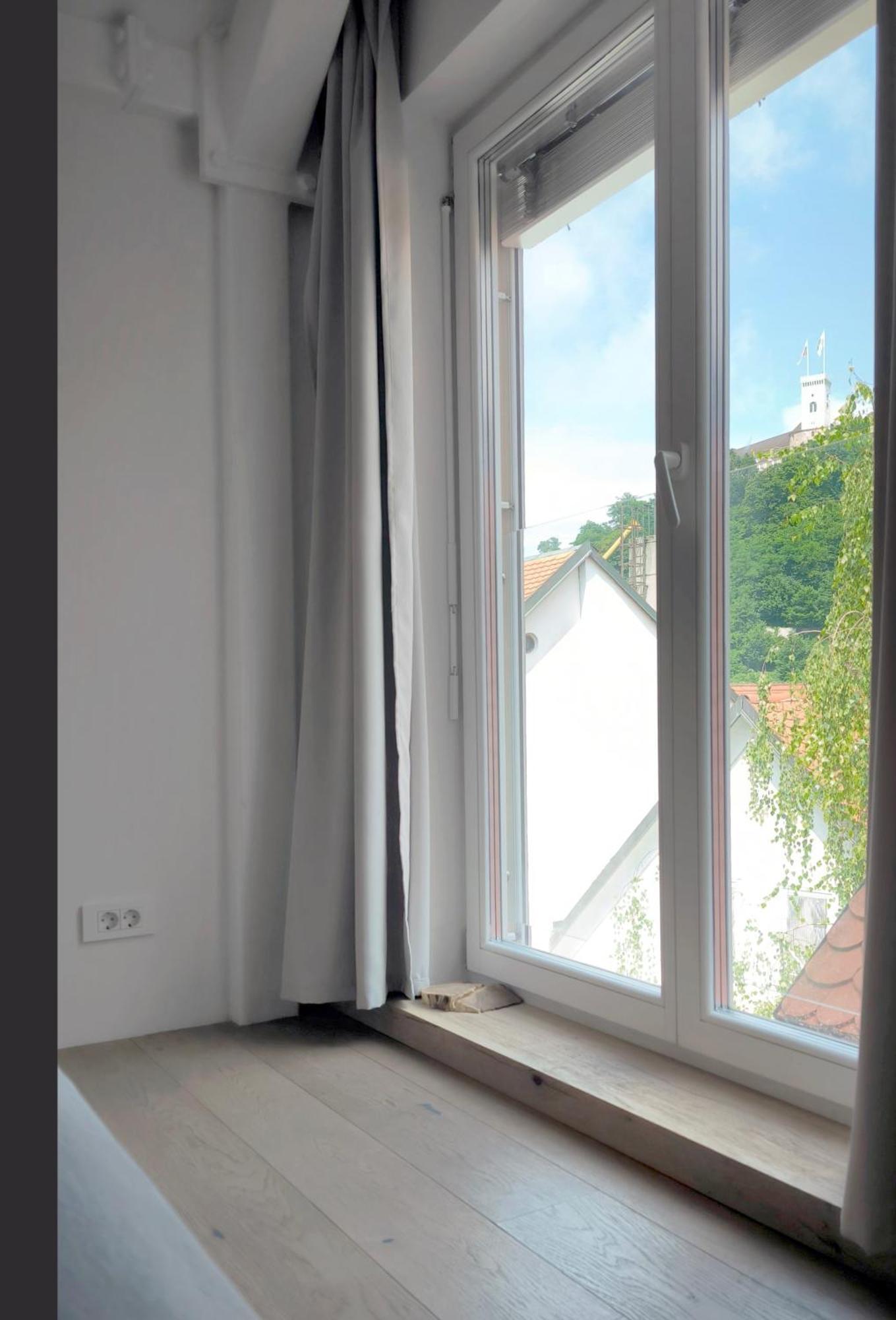 شقة Penthouse View In Town ليوبليانا المظهر الخارجي الصورة